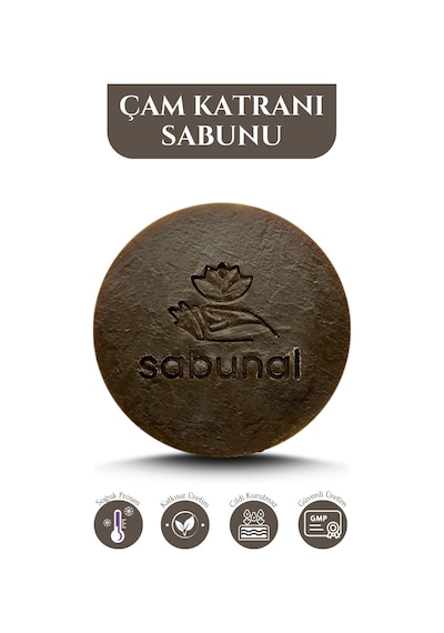 Sabunal Çam Katranı Sabunu - Hassas Ciltler İçin Doağl Bakım Sabunu 100 G