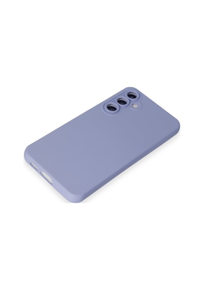 Galaxy S23 Fe Kılıf Nano İçi Kadife Silikon - Lila