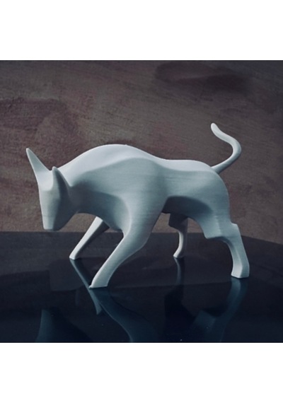 Dekoratif Boğa Figürü 3d Yazıcı Baskı