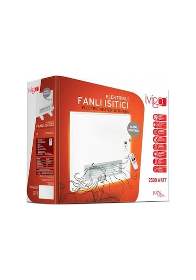 İvigo Isıtıcı, Efp4550e25b İvigo Fanlı Panel Isıtıcı 2500w