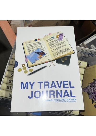 Suck Uk My Travel Journal - A5 Seyahat Günlüğü Mavi