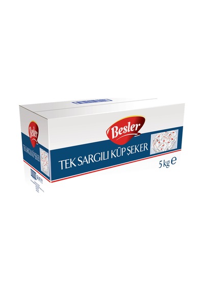 Besler Tek Sargılı Küp Şeker 5 Kg 4'li Avantaj Paketi Mıchu