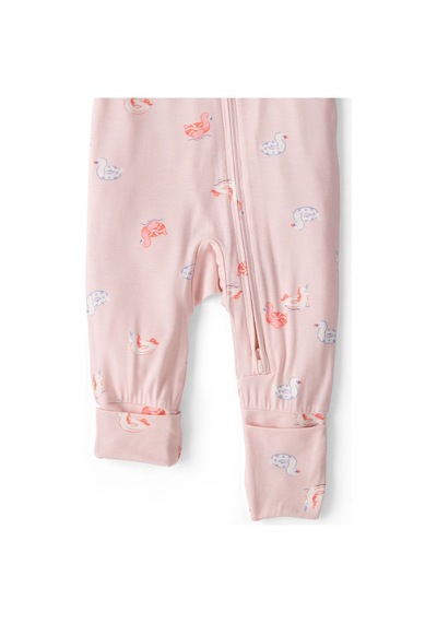Carter's Kız Bebek Baskılı Fermuarlı Tulum Pembe 1v259510