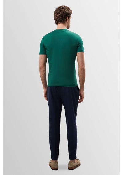 Antioch Slim Fit Basic T-shirt Yeşil