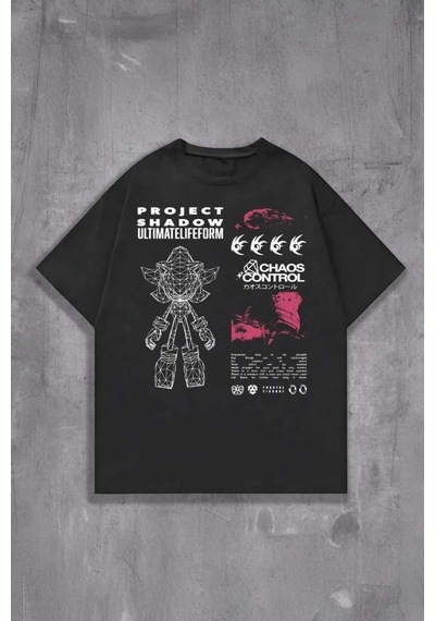Startmore Startmore Siyah Sonic Ultimate Life Form Unisex Siyah