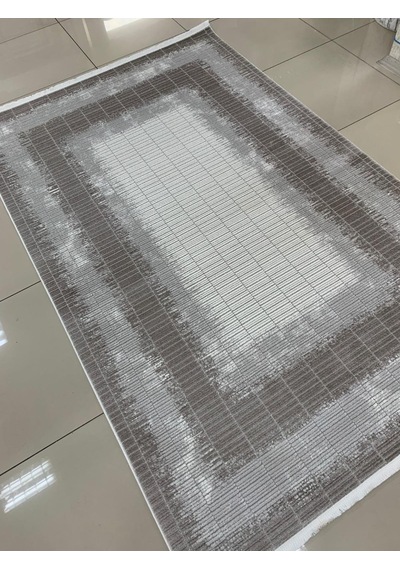 Merinos Halı Diyez Serisi 79458 095 Akrilik Yün Halı Salon Oturma Odası Halısı Gri