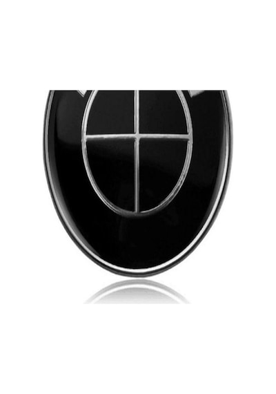 Bmw Araçlar İçin Kaput-bagaj Logosu 82mm Fullsiyah 82mm