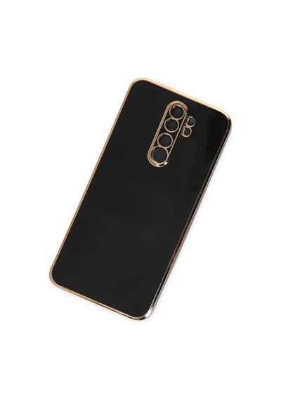 Gld-spt- Newface Xiaomi Redmi Note 8 Pro Kılıf Volet Silikon - Siyah