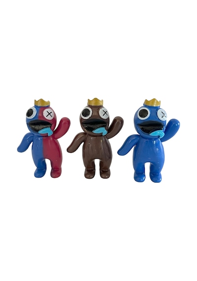 Rainbow Friends Gökkuşağı Arkadaşları Oyuncak Karakterler 6lı