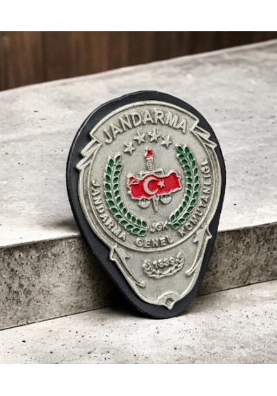 Jandarma Demir Kemer Rozeti Gümüş
