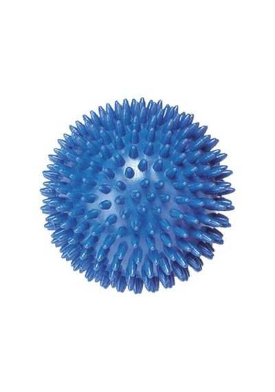 Masaj Topu - 10cm Tırtıklı Mavi