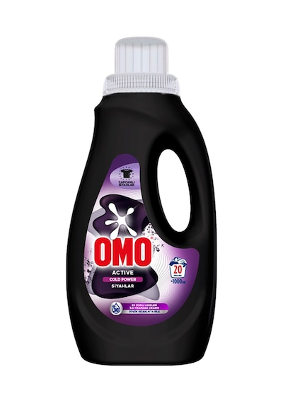 Omo Sıvı Cold Power Siyahlar 1 L 2'li Avantaj Paketi Mıchu