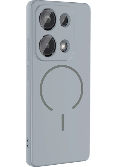Xiaomi Redmi Note 13 Pro 4g Kılıf M-safe Şarj Özellikli Zore Meta Kapak 1