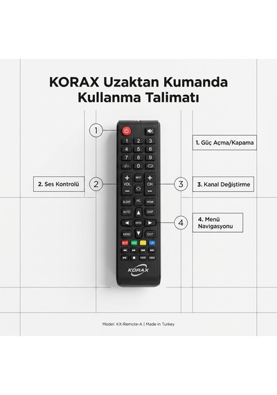 Korax Krx-24lk51 24 İnç Full Hd Led Monitör