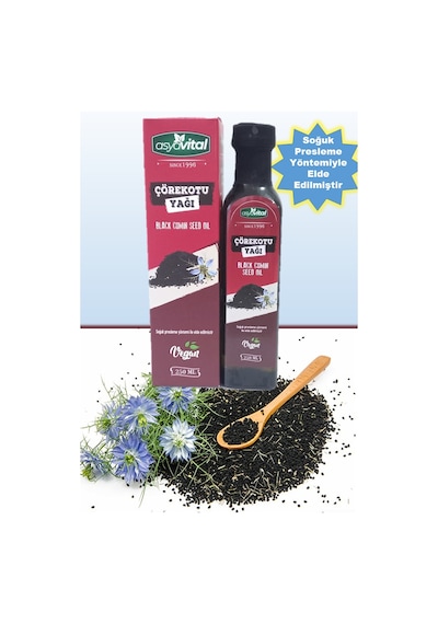 Asya Vital Çörekotu Yağı 250 ML