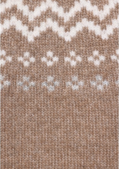 Colin's Colins Regular Fit Turtle Neck Baskılı Kadın Bej Kazak Cl1076626 Q1.v1 Lbr Light Brown Colin's Colins Regular Fit Turtle Neck Baskılı Kadın Bej Kazak Cl1076626 Q1.v1 Lbr Light Brown
