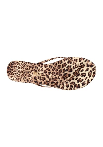 Tkees Klasik Parmak Arası Terlik Parmak Arası Terlik Leopar Leopa