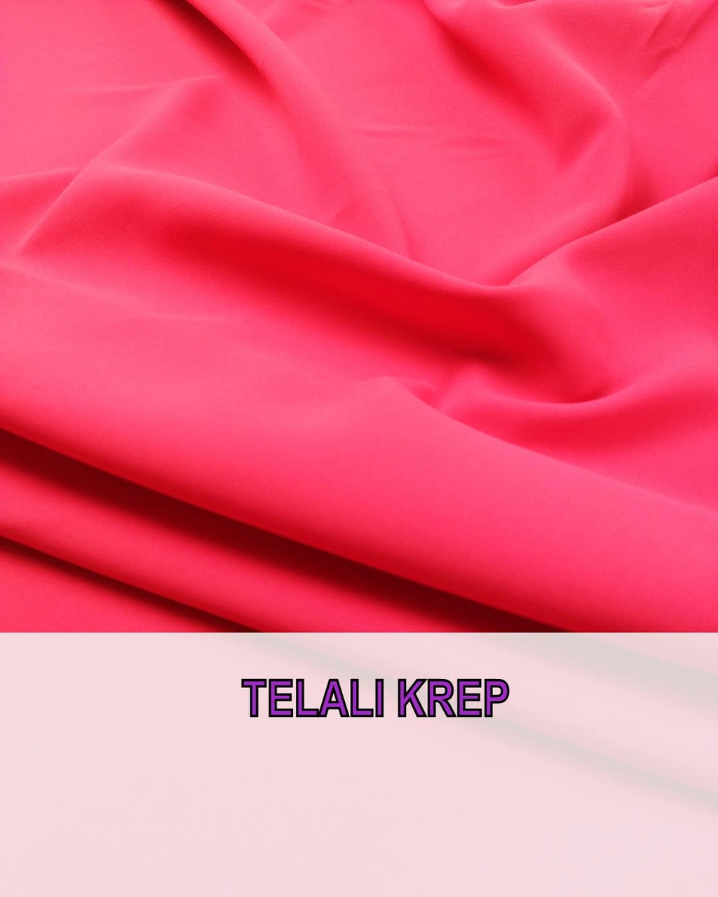 Telalı Krep Pembe Renkte En 145 Cm X Boy 180 Cm -3922