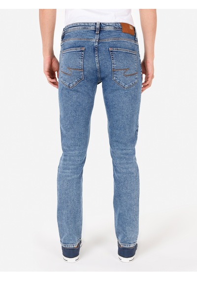 Colin's Colins 044 Karl Düz Fit Düşük Bel Düz Paça Jean Koyu Mavi Erkek Pantolon 001