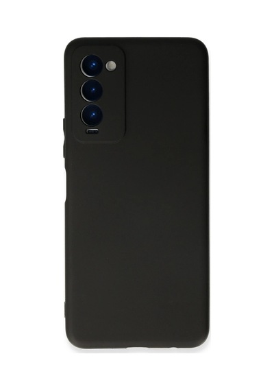 Uray Store Tecno Camon 18 Kılıf First Silikon - Siyah