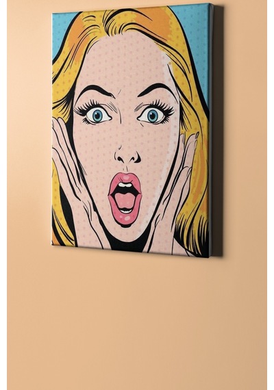 Webstyle Sayılarla Boyama Seti Kasnaklı Hayret 50 X 65 Cm
