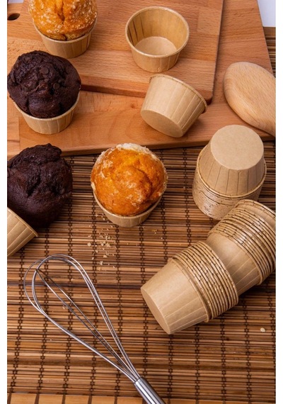 Kraft Muffin Kek Kalıbı 50'li Diğer