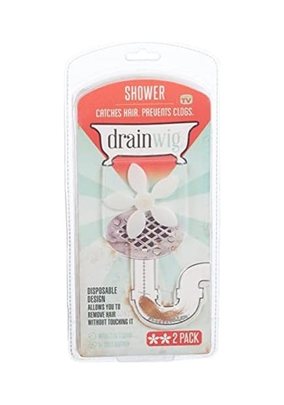 Drain Wig Lavabo Tıkanma Önleyici Siyah