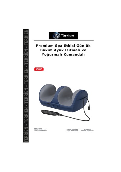 Premium Spa Etkisi Günlük Bakım Ayak Isıtmalı Ve Yoğurmalı Kumandalı Çok Renkli
