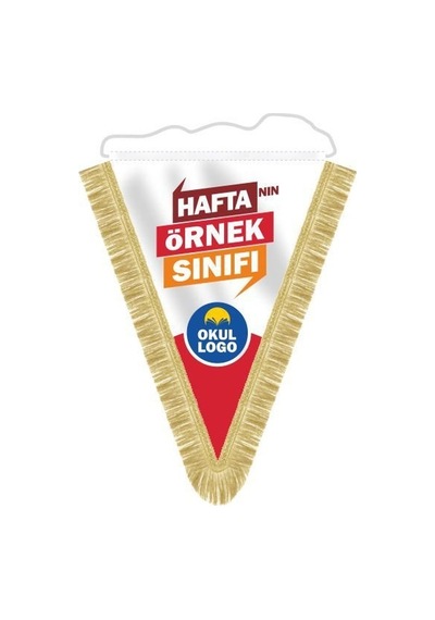 Haftanın Örnek Sınıfı Püsküllü Flama 25x35 cm