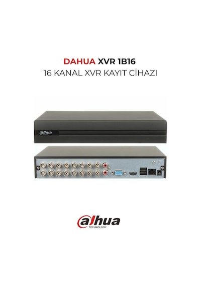 Xvr1b16-ı/t 16 Kanal Cctv Dvr Kayıt Cihazı