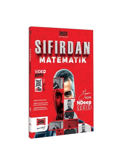 2024 Sıfırdan Matematik NDeep Serisi - Yasin Seçkin - Yargı Yayınları