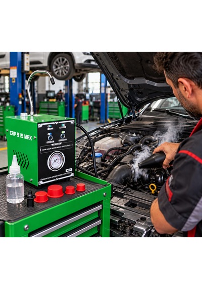 Duman Hava Kaçak Test Cihazi Çift Motorlu Full Ekipman İlk Dolum Sıvısı Hediyeli Yeşil