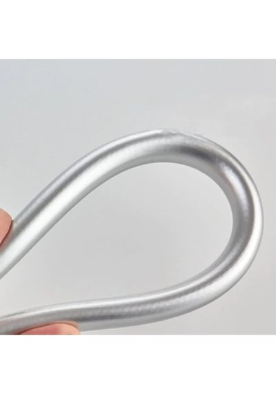 Kustar Gümüş Pvc Banyo Duş Hortumu Dayanıklı Banyo Musluk Duş Hortum 1,5 Metre Gri