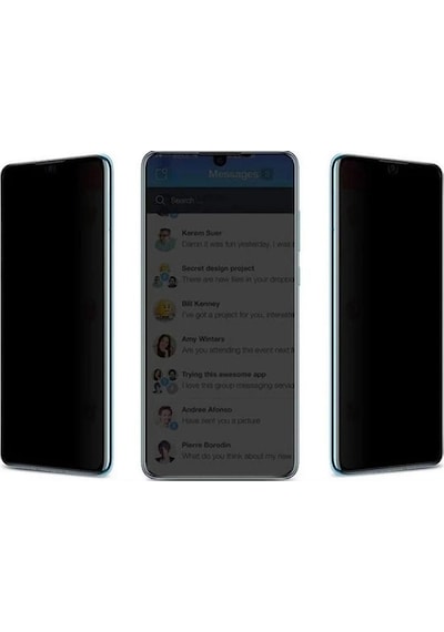 Xiaomi Poco X3 Pro Hayalet Ekran Koruyucu Tam Kaplayan Gizli