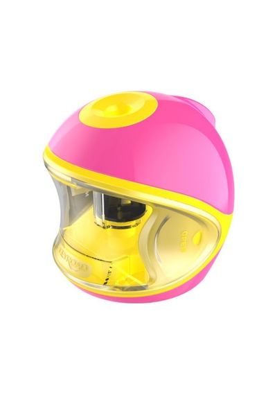 Keyroad Pilli Otomatik Kalemtraş - Pembe