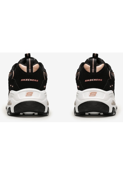 Skechers D'Lites  -  Glamour Feels Kadın Sneakers - Siyah 13087 BKRG Siyah