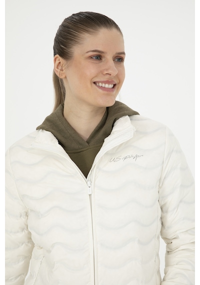 U.s. Polo Assn. Kadın Ekru Mont 50280835-vr019 Beyaz