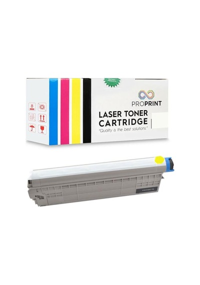 Proprint Oki C822 44844625 Sarı Uyumlu Toner 7300 Sayfa C822N