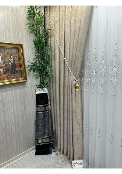 Pera V-5201 1/3 Sık Pileli Fon Perde Apm