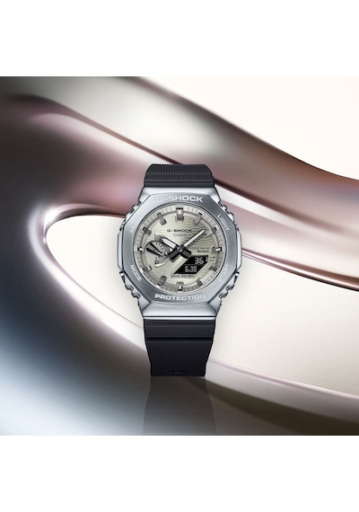 Casio Gbm-2100a-8bdr Kol Saati Metalik