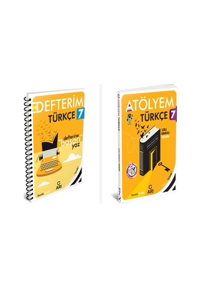 Arı 7. Sınıf Türkçe Akıllı Defter Ve Atölyem Serisi Set 2 Kitap A