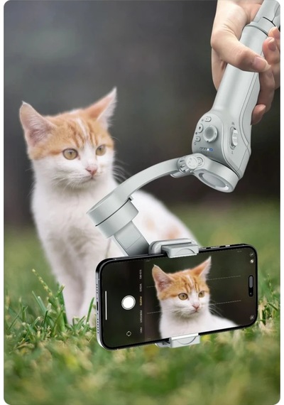 Tokqı M01 Telefon Gimbal Telefon Sabitleyici - Siyah -