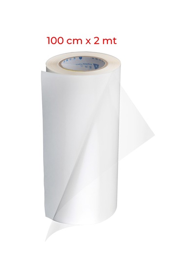 ŞEFFAF YAPIŞKANLI FOLYO 100 CM X 2 METRE