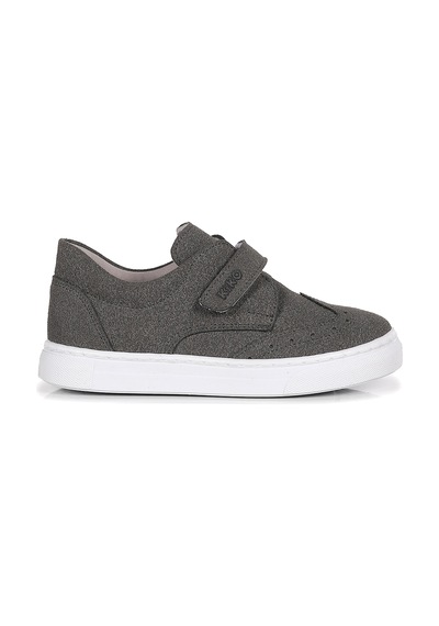 Kiko Kids Richie Cırtlı Günlük Erkek Çocuk Casual Ayakkabı Füme Füme
