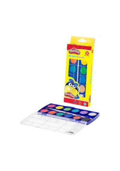 Sulu Boya Play-doh 12 Renk Kucuk play-su002