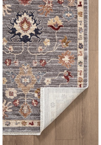 Focus Fo004r Gri Renkli Vintage Modern Salon Koridor Yatak Ve Oturma Odası Halısı-1766 Grı-renklı