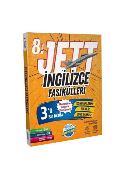8. Sınıf İngilizce Jett Soru Fasikülleri Ünlüler Karması