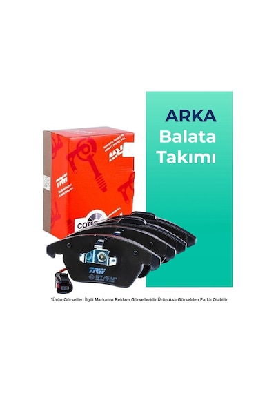 Trw Toyota C-HR Arka Fren Balata Takımı (2016-2025)