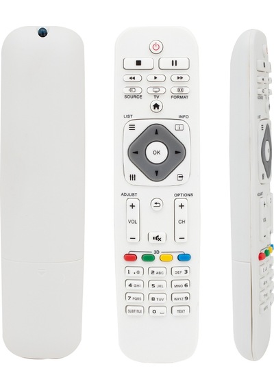 Rm-l1125w Beyaz Philips Uyumlu Lcd-led Tv Unıversal Kumanda Ambalajlı