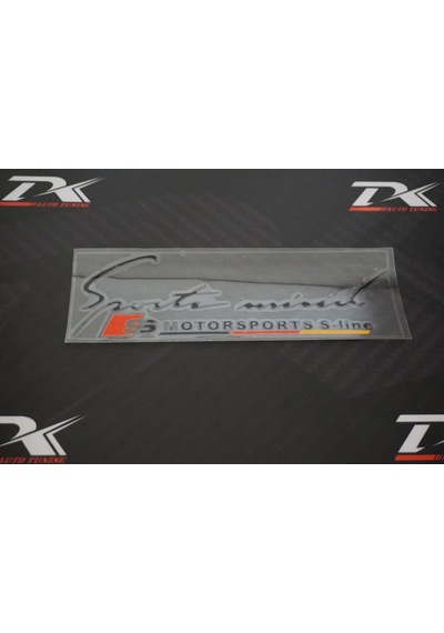 Audi S Motorsport S Line Sticker (548439949)